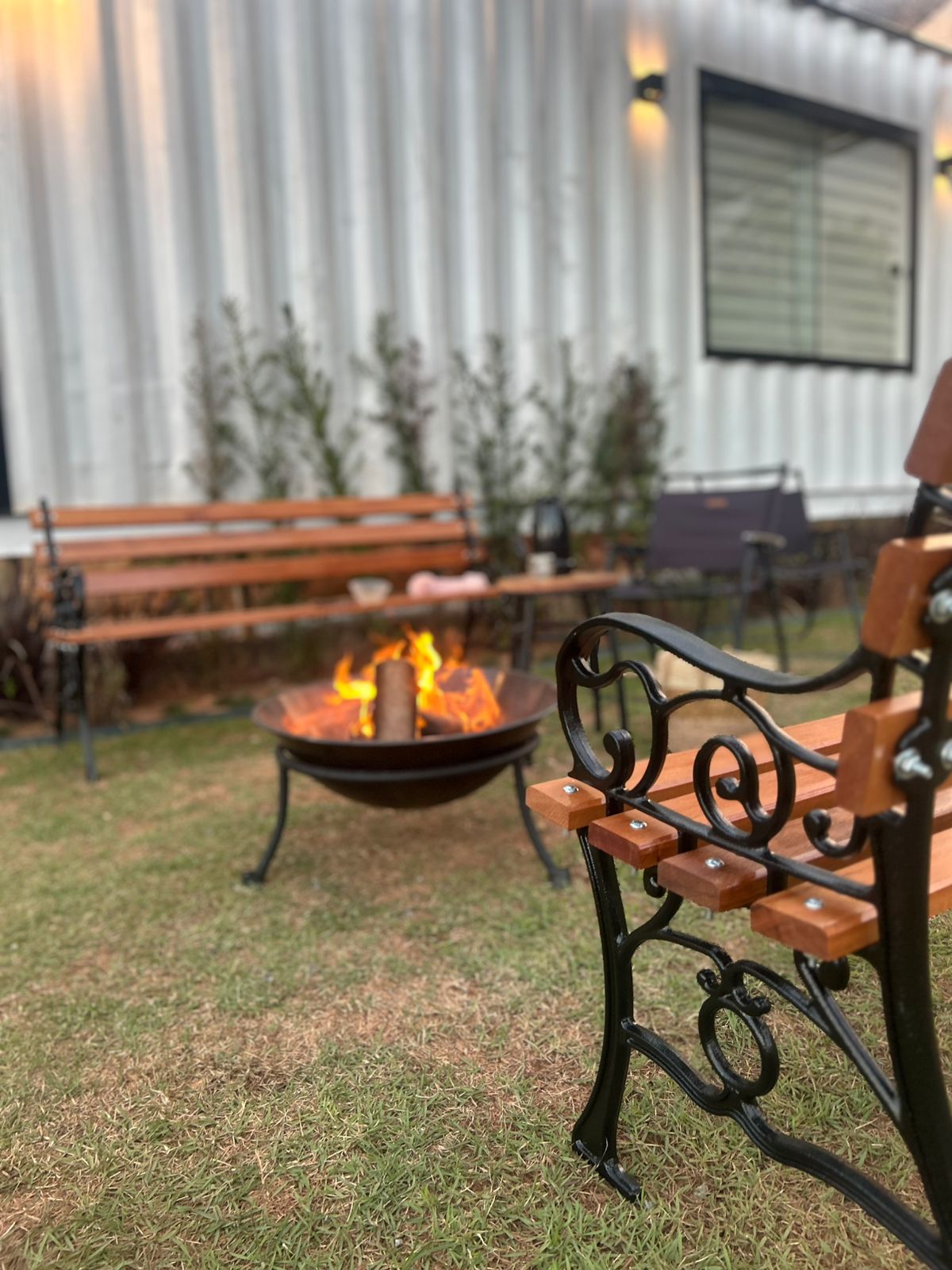 Área externa do My Eco Lodge